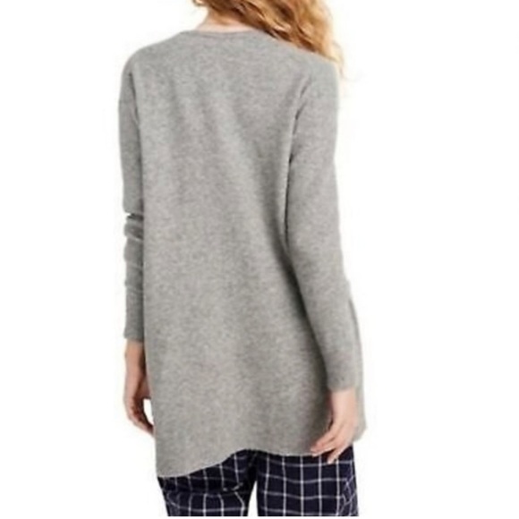 Madewell Grey Ryder Longline Cardigan Sweater Wool Alpaca Blend size medium - Picture 2 of 7